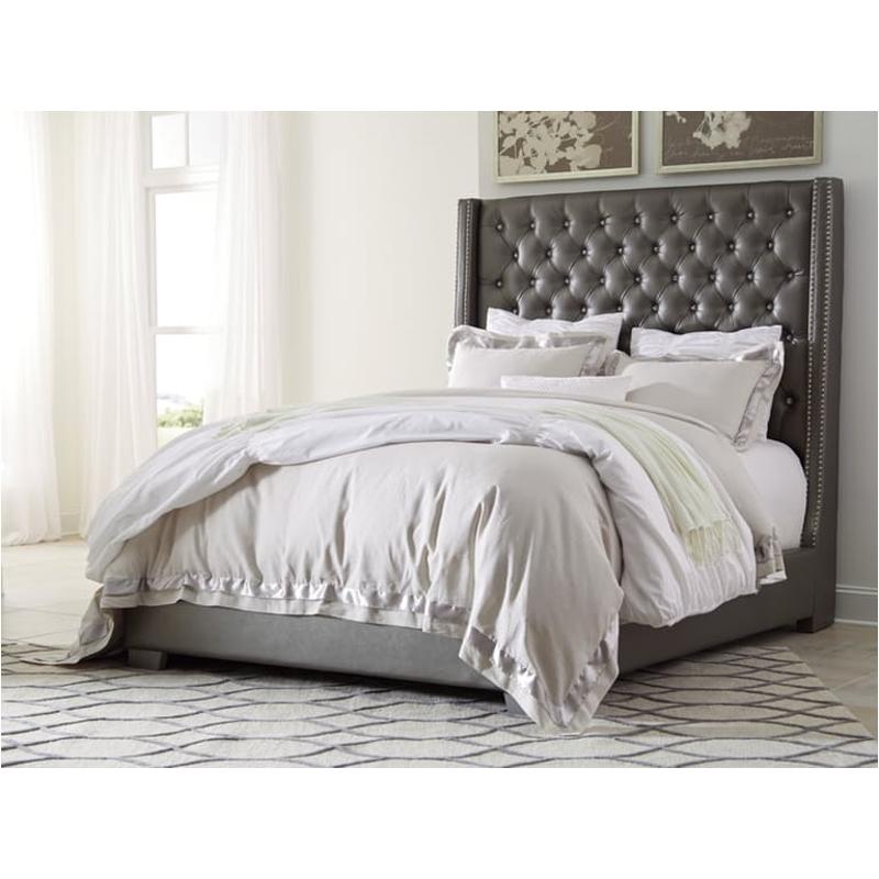 B650-77 Ashley Furniture Coralayne - Silver Bedroom Furniture Bed