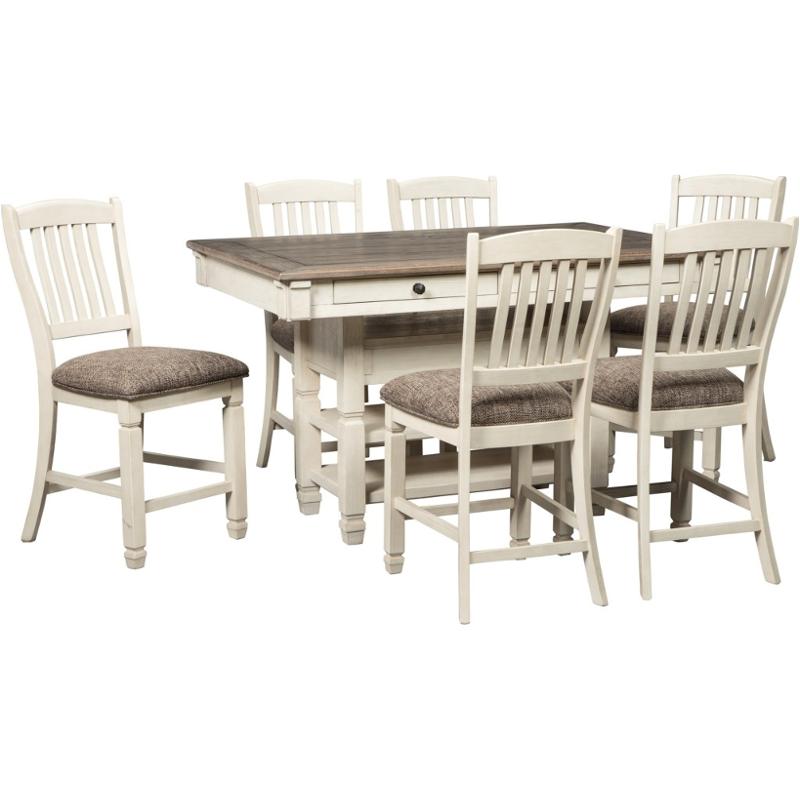 D647-32 Ashley Furniture Bolanburg Dining Room Furniture Counter Height Table