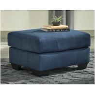 7500714 Ashley Furniture Darcy - Blue Living Room Furniture Ottoman