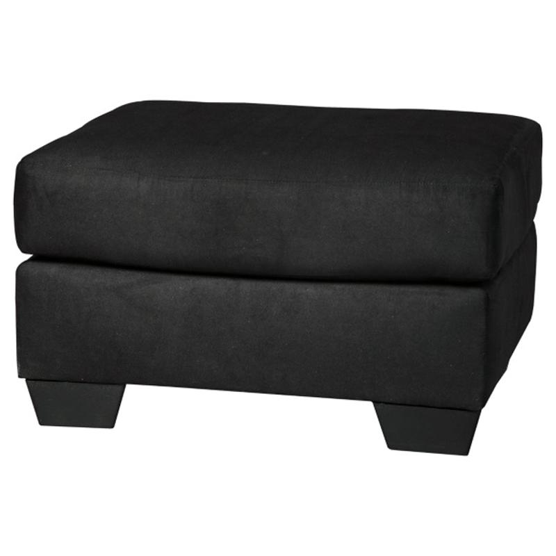 7500814 Ashley Furniture Darcy - Black Living Room Furniture Ottoman