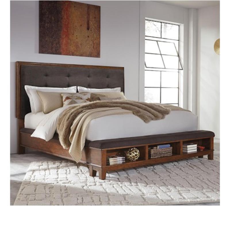 B594-54 Ashley Furniture Ralene - Medium Brown Bedroom Furniture Bed