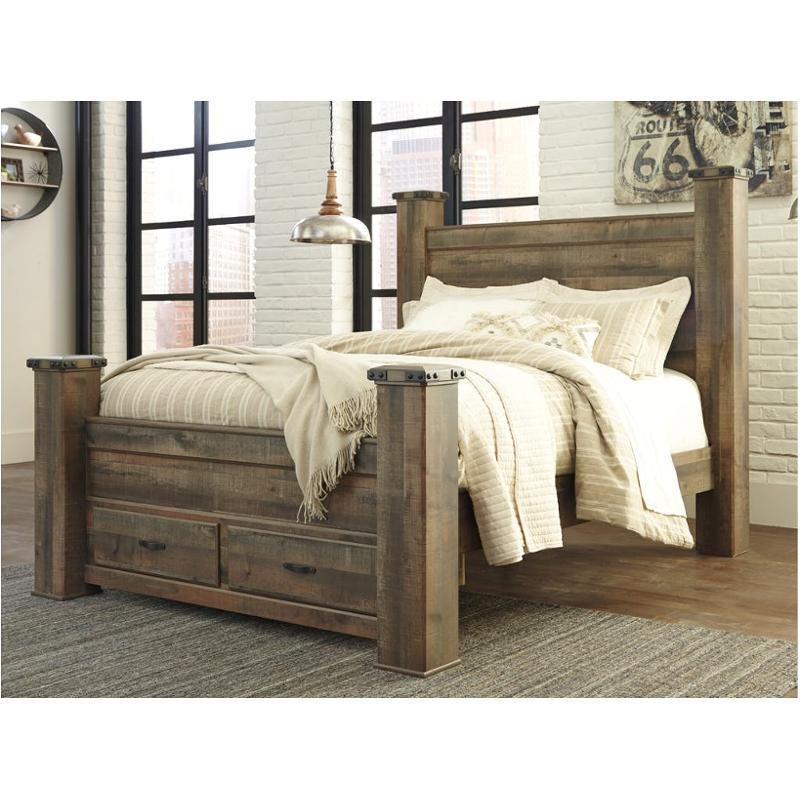 B446-150 Ashley Furniture Trinell - Brown Bedroom Furniture Bed