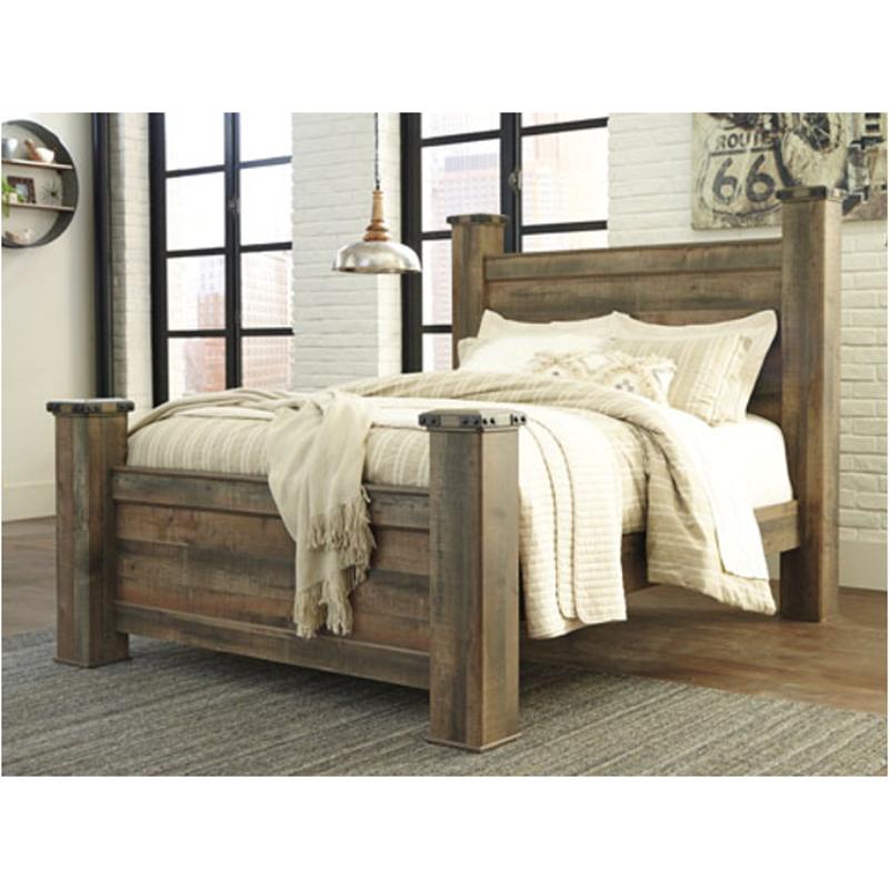 B446-98 Ashley Furniture Trinell - Brown Bedroom Furniture Bed