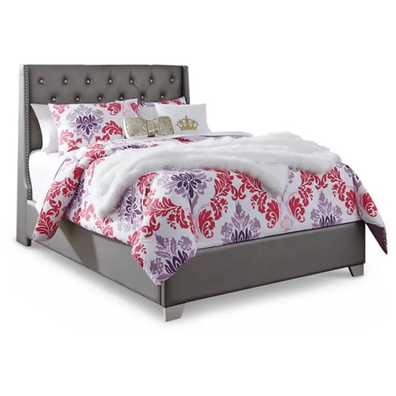 B650-87 Ashley Furniture Coralayne - Silver Bedroom Furniture Bed