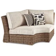 P791-851 Ashley Furniture Beachcroft Outdoor Furniture Sectional