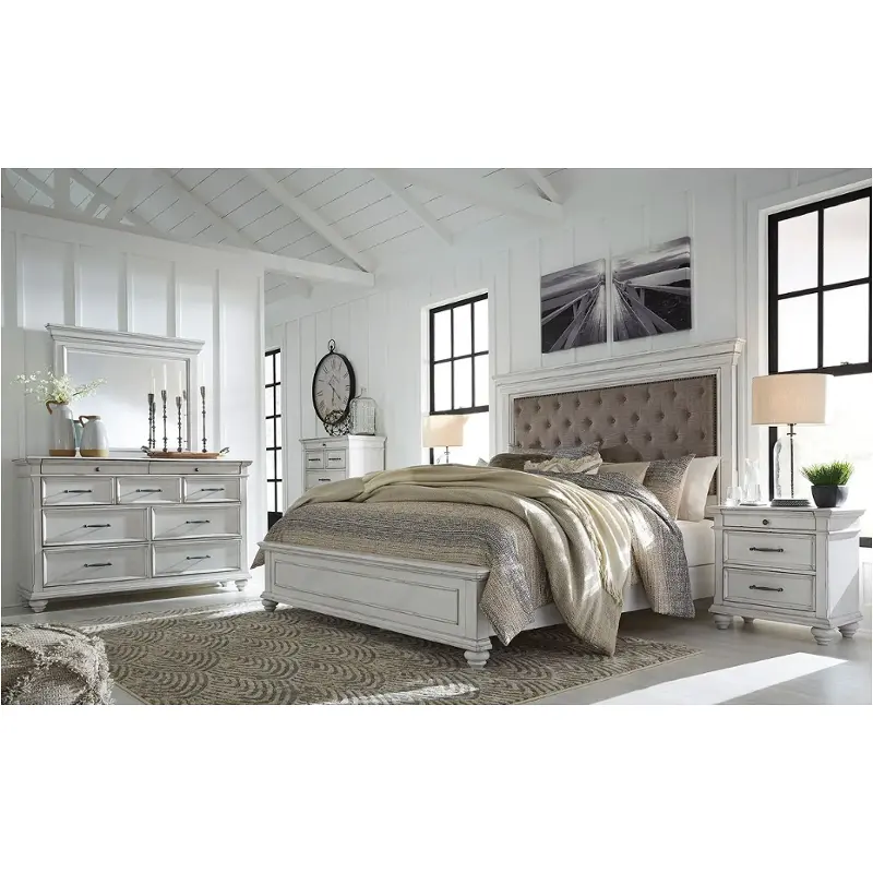 B777-157 Ashley Furniture Kanwyn Bedroom Furniture Bed