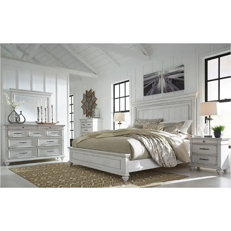 B777-57 Ashley Furniture Kanwyn Bedroom Furniture Bed