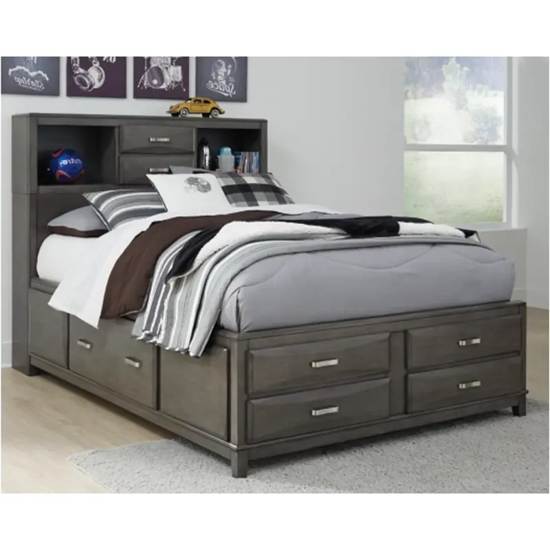 B476-77 Ashley Furniture Caitbrook Bedroom Furniture Bed