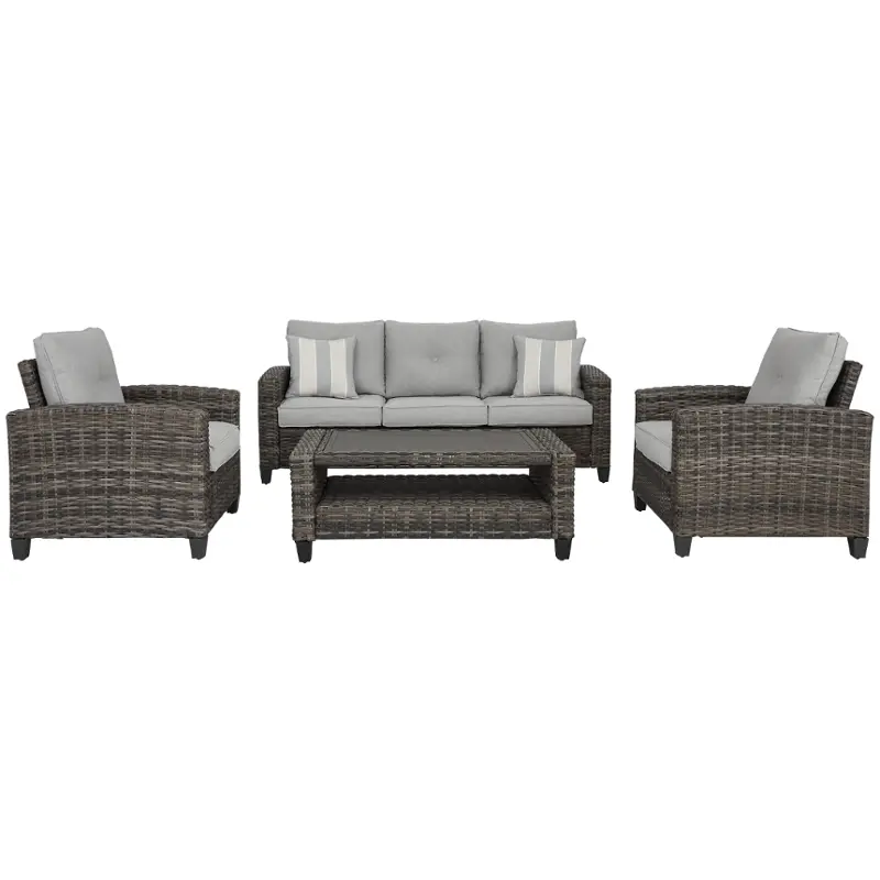 P334-081 Ashley Furniture Cloverbrooke Outdoor Furniture Sofa