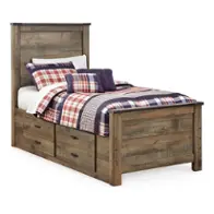 B446b15 Ashley Furniture Trinell - Brown Bedroom Furniture Bed