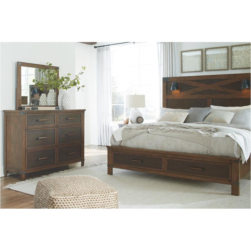 B759-58 Ashley Furniture Wyattfield Bedroom Furniture Bed