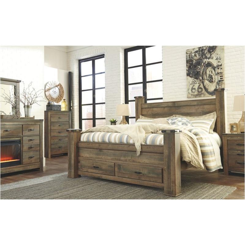 B446-67-st Ashley Furniture Trinell - Brown Bedroom Furniture