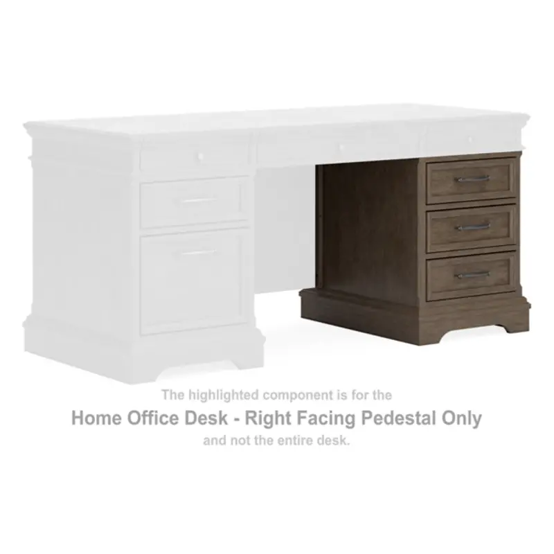 H776-21r Ashley Furniture Janismore Home Office Furniture Desk