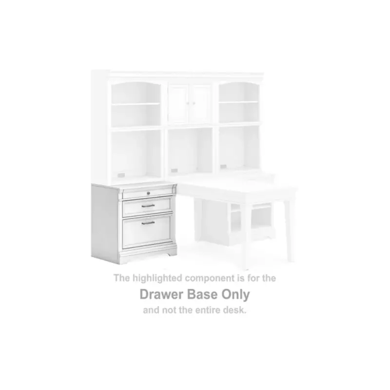 H777-40b Ashley Furniture Kanwyn Home Office Furniture Bookcase