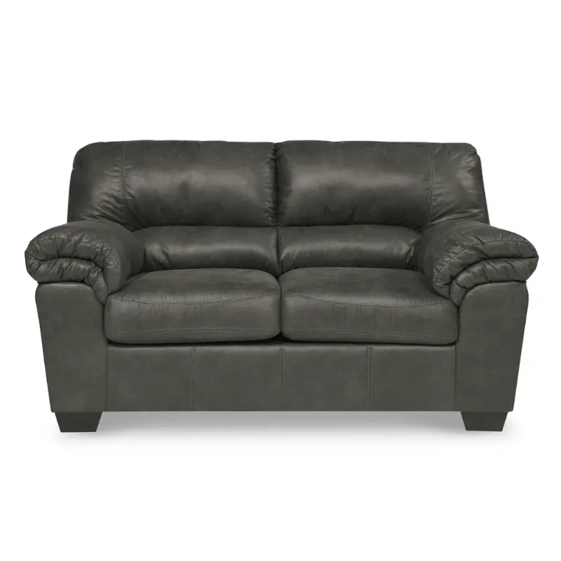 1202135 Ashley Furniture Bladen - Slate Living Room Furniture Loveseat