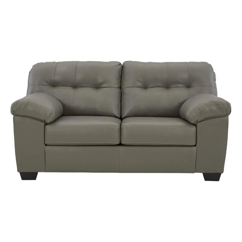 5970235 Ashley Furniture Donlen - Gray Living Room Furniture Loveseat