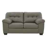 5970235 Ashley Furniture Donlen - Gray Living Room Furniture Loveseat