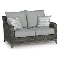 P518-835 Ashley Furniture Elite Park Outdoor Furniture Loveseat