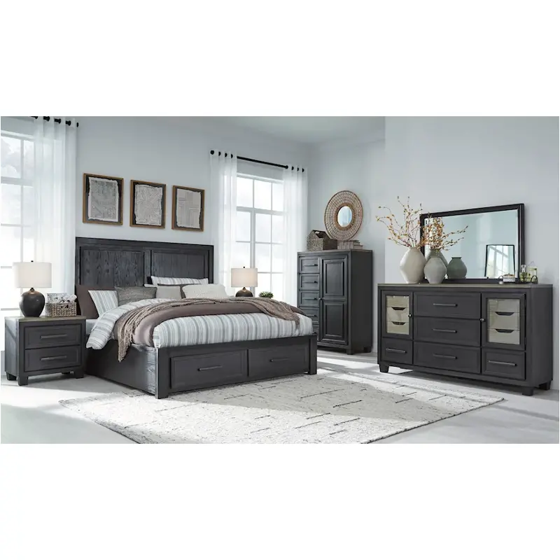 B989-58 Ashley Furniture Foyland Bedroom Furniture Bed