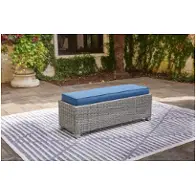 P439-600 Ashley Furniture Naples Beach Outdoor Furniture Benche