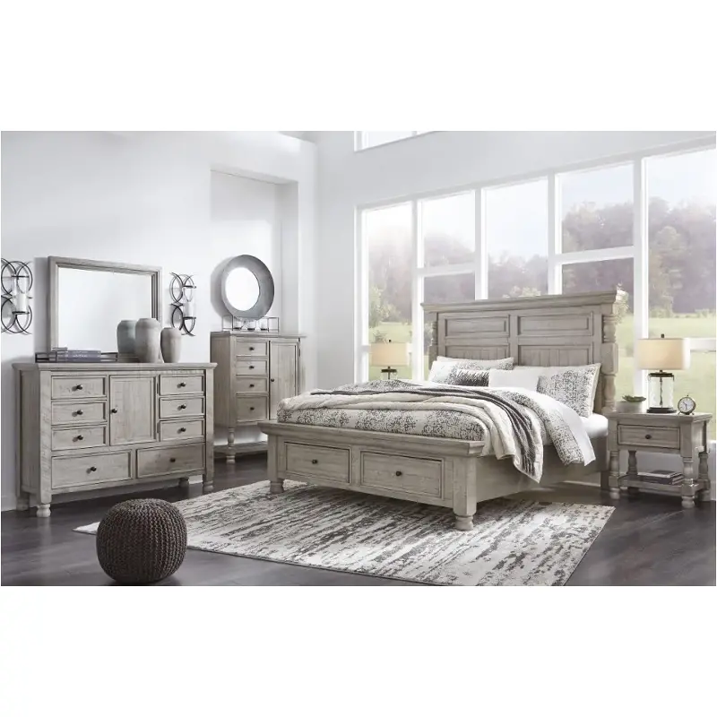 B816-71-50s-98 Ashley Furniture Harrastone Bedroom Furniture Bed