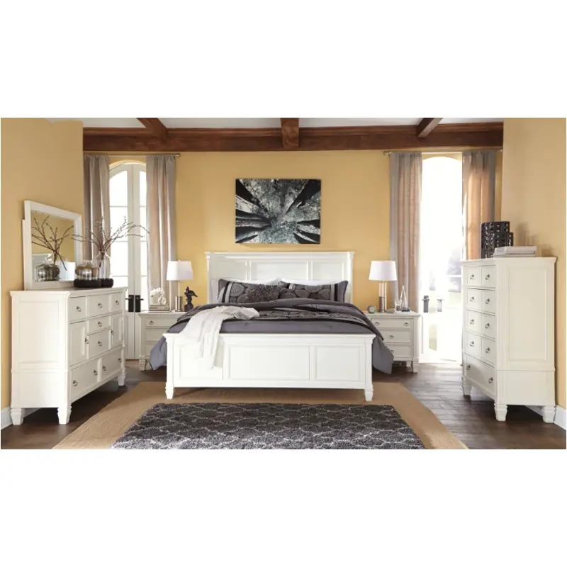 B672-58-56-94 Ashley Furniture Prentice - White Bedroom Furniture Bed