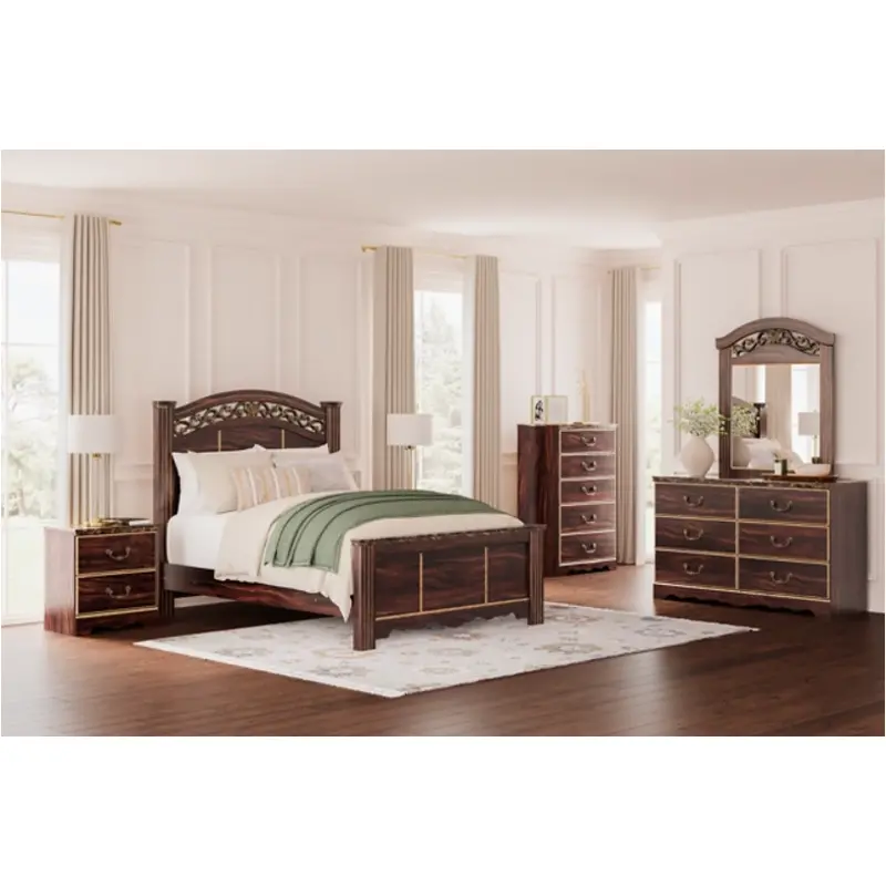 B1055-67-64-96 Ashley Furniture Glosmount Bedroom Furniture Bed