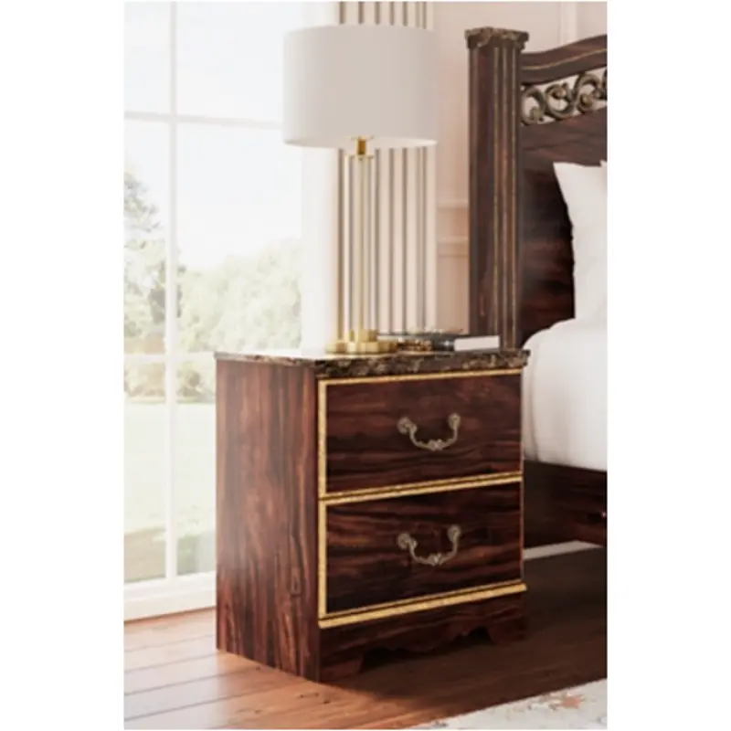 B1055-92 Ashley Furniture Glosmount Bedroom Furniture Nightstand