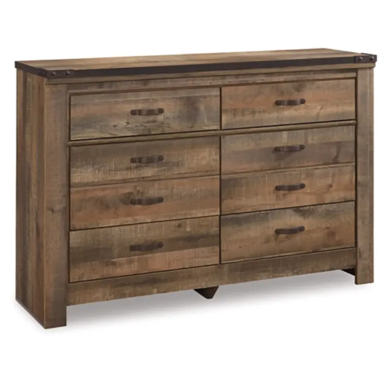 B446-31 Ashley Furniture Trinell - Brown Bedroom Furniture Dresser