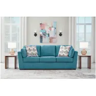 6750738 Ashley Furniture Keerwick - Teal Living Room Furniture Sofa