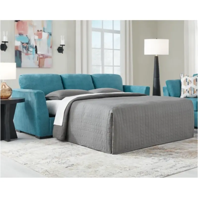 6750739 Ashley Furniture Keerwick - Teal Living Room Furniture Sleeper