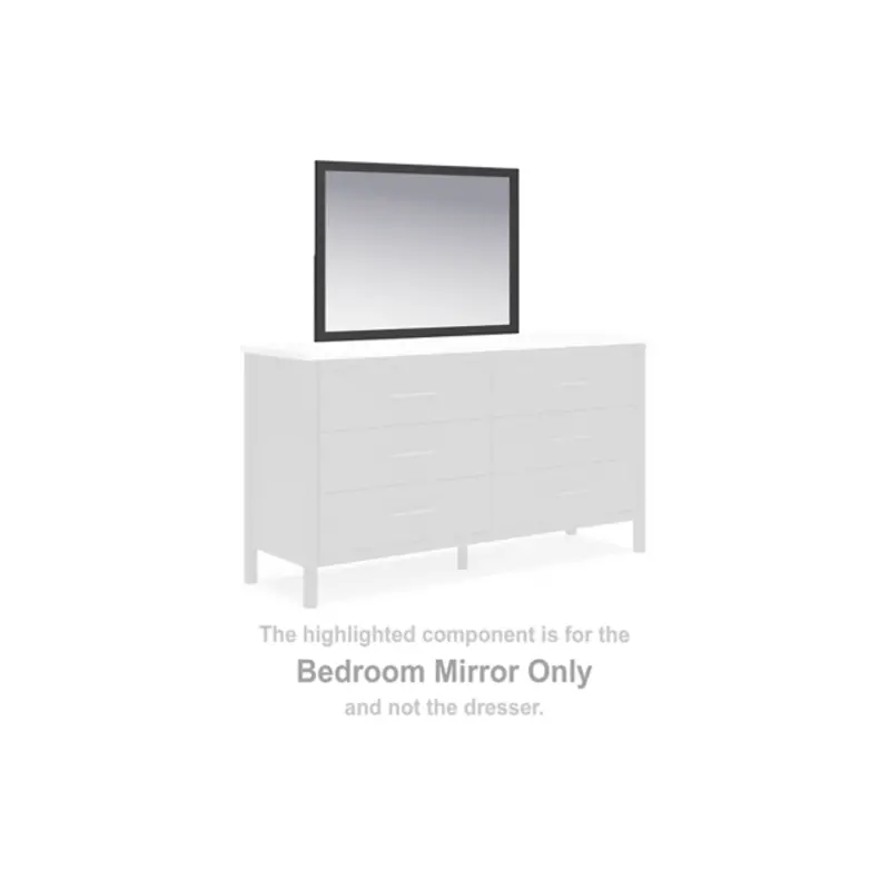 B2616-36 Ashley Furniture Cadmori - Black Bedroom Furniture Mirror