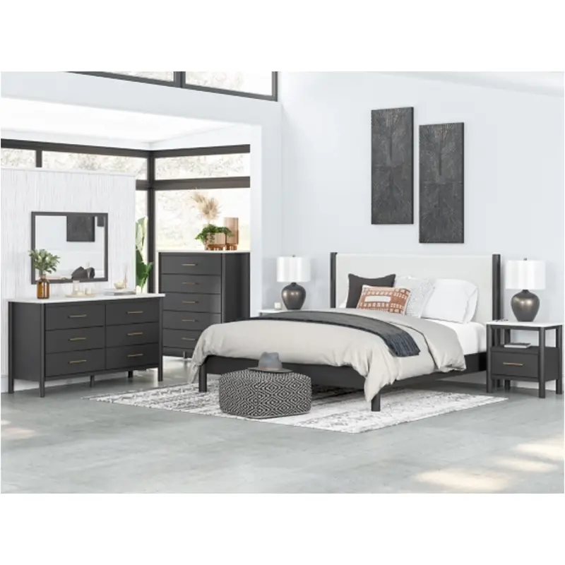 B2616-58-56 Ashley Furniture Cadmori - Black Bedroom Furniture Bed