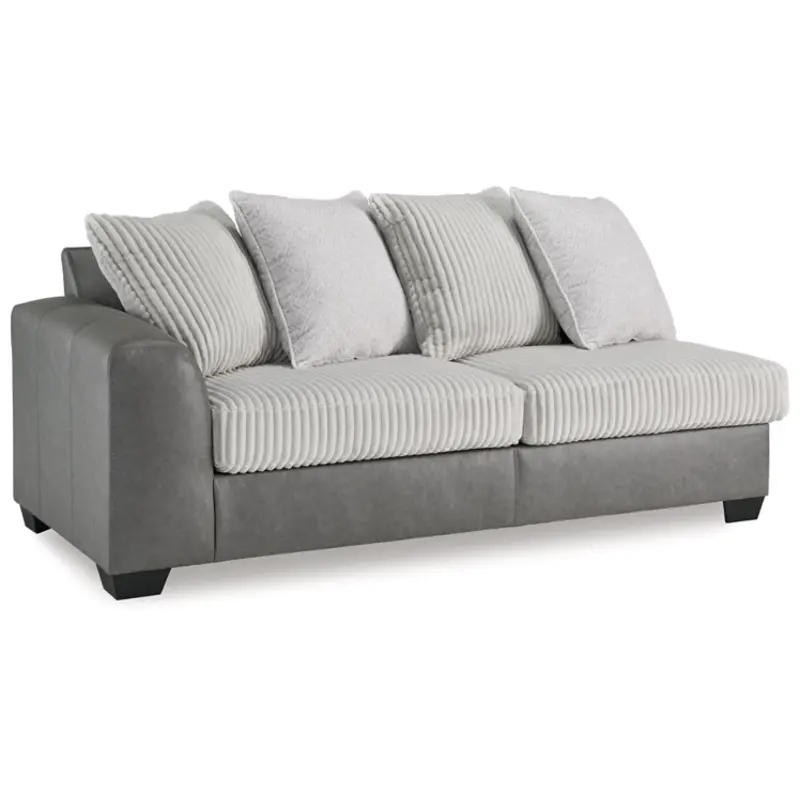 3150366 Ashley Furniture Clairette - Alloy Living Room Furniture Sectional