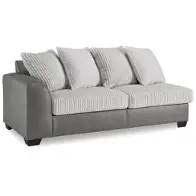 3150366 Ashley Furniture Clairette - Alloy Living Room Furniture Sectional