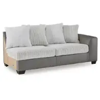 3150367 Ashley Furniture Clairette - Alloy Living Room Furniture Sectional