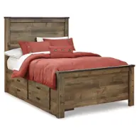 B446b10 Ashley Furniture Trinell - Brown Bedroom Furniture Bed