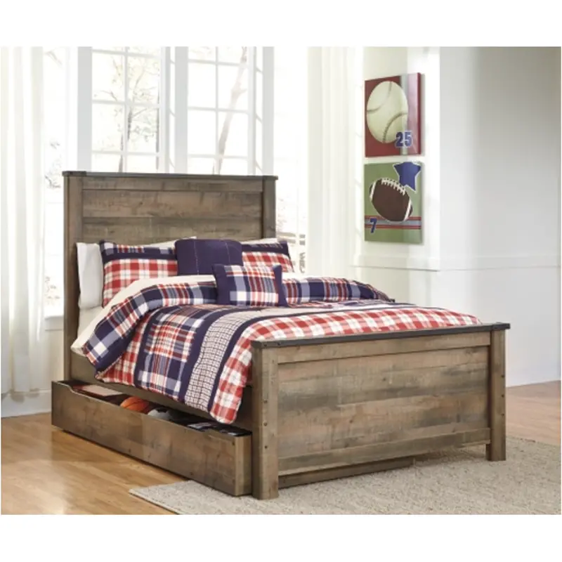 B446b9 Ashley Furniture Trinell - Brown Bedroom Furniture Bed