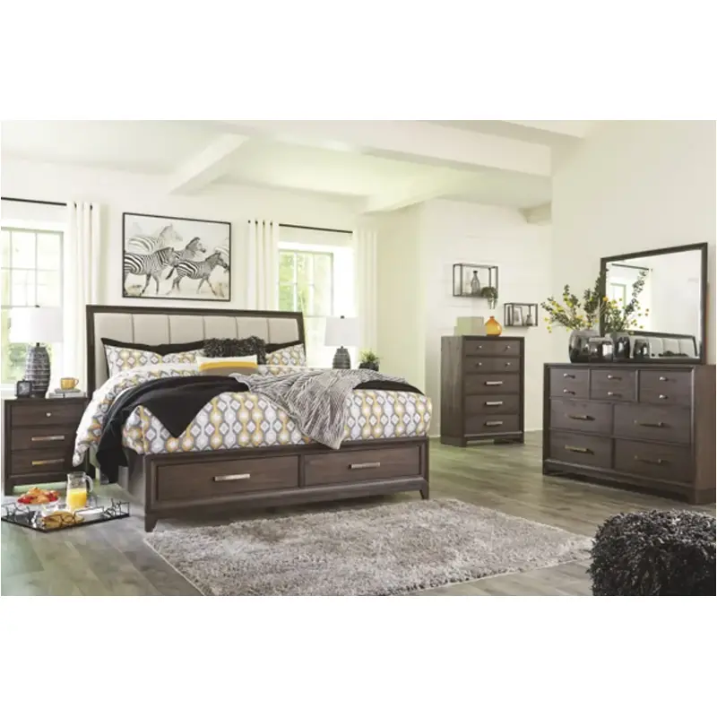 B497-57-54s-96 Ashley Furniture Brueban Bedroom Furniture Bed