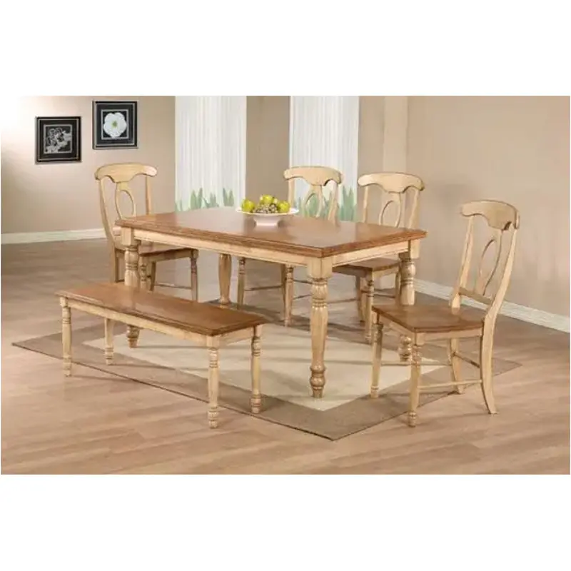 Dq13660w Winners Only Furniture Quails Run - Wheat/almond Dining Room Furniture Dinette Table