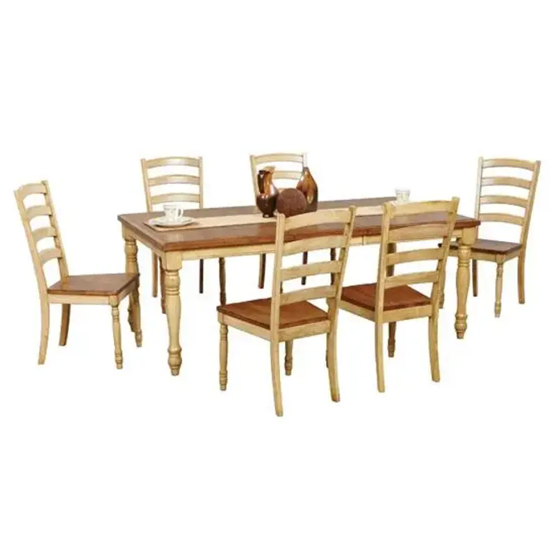 Dq14278w Winners Only Furniture Quails Run - Wheat/almond Dining Room Furniture Dinette Table