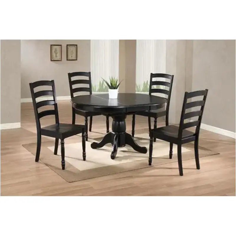 Dq1450se Winners Only Furniture Quails Run - Ebony Dining Room Furniture Dinette Chair