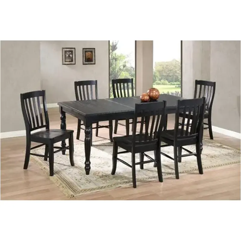 Dq1452se Winners Only Furniture Quails Run - Ebony Dining Room Furniture Dinette Chair