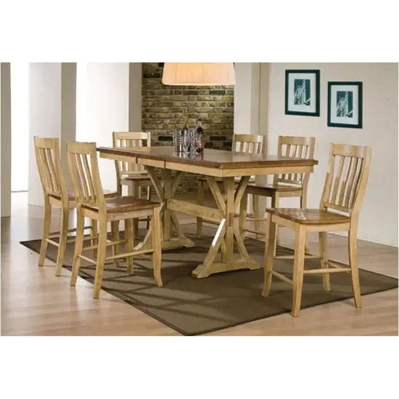 Dqt13678wt Winners Only Furniture Quails Run - Wheat/almond Dining Room Furniture Counter Height Table