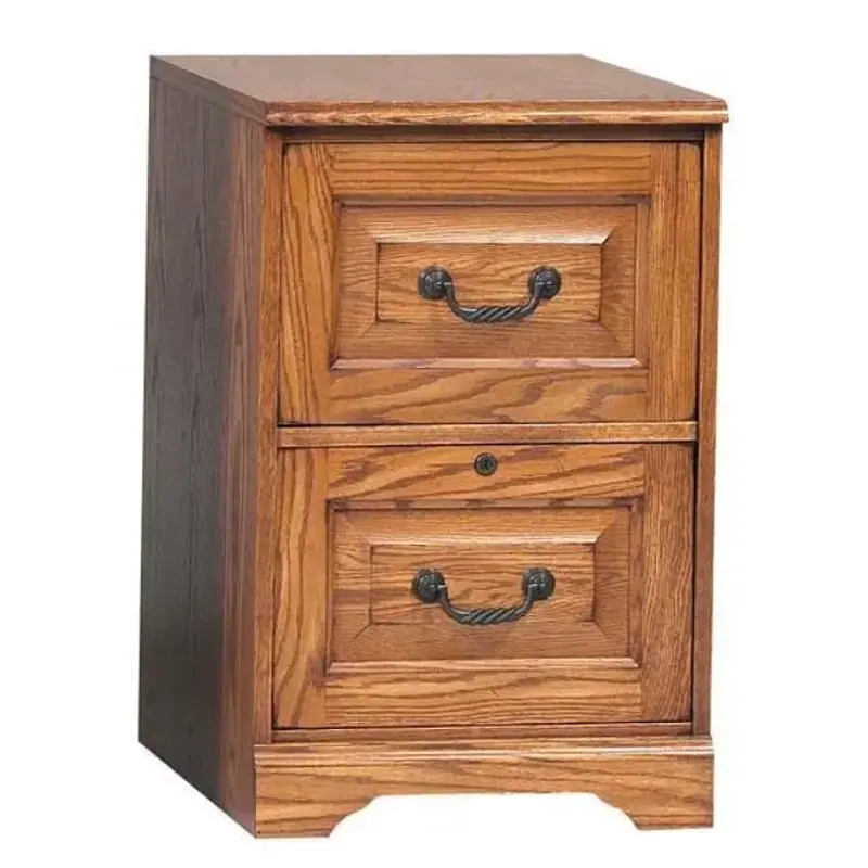 H121 Winners Only Furniture Heritage - Dark Oak Home Office Furniture File Cabinet