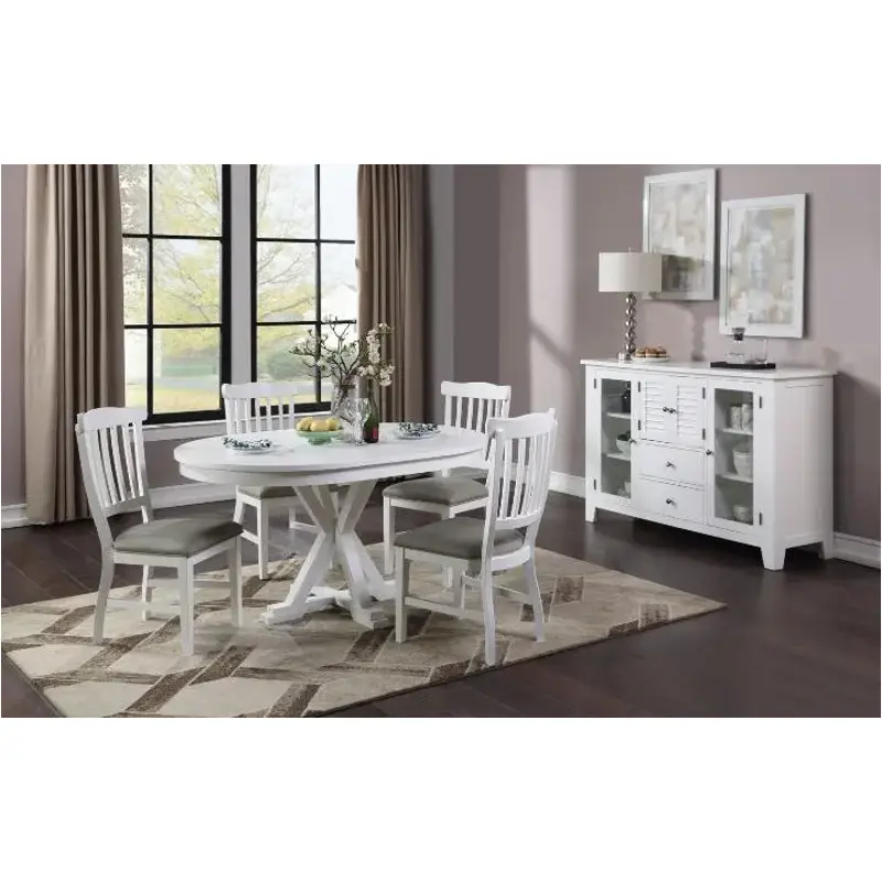 1060-01-rt-rp E. C. I. Furniture Bianca Dining Room Furniture Dining Table