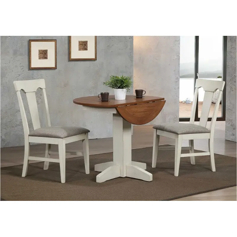 0733-20-dlt-dlb E. C. I. Furniture Choices - Antique White Dining Room Furniture Dining Table