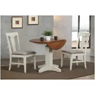 0733-20-dlt-dlb E. C. I. Furniture Choices - Antique White Dining Room Furniture Dining Table