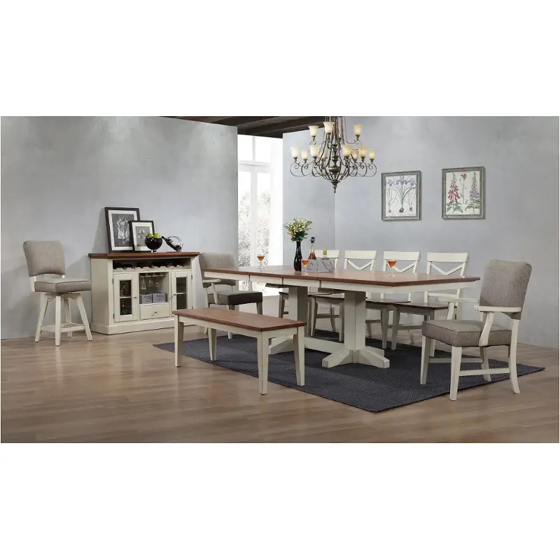 0733-20-tt-tb E. C. I. Furniture Choices - Antique White Dining Room Furniture Dining Table