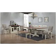 0733-20-tt-tb E. C. I. Furniture Choices - Antique White Dining Room Furniture Dining Table